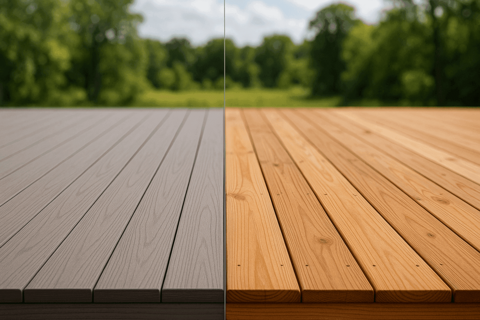 Composite vs. Wood Decking: Durability, Maintenance, and Cost Explained